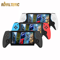 Console de jeu portable HC8000, grand écran IPS de 7 pouces, 3500 mAh, prise en charge de la sortie TV HD, lecteur de jeux vidéo portable pour cadeau de Noël