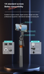 Thông Minh AI Mặt Theo Dõi Máy Ảnh Ổn Định 360 Xoay Tự Động Theo Dõi Tripod Monopod Với Nối Dài Ảnh Tự Sướng Thanh Với Điền Ánh Sáng - Product Image 4