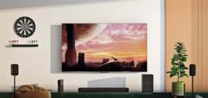 สมาร์ททีวี LED HDTV ขนาด 32 นิ้ว พร้อมจอ LCD รีเฟรชเรท 120Hz ความละเอียด Full HD ตัวเครื่องสีดำ สำหรับใช้ในโรงแรม ผลิตในอินเดีย - Product Image 5