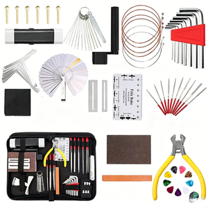 Kit Completo di 61 Pezzi per Riparazione e Manutenzione Chitarra, Set di Strumenti per Riparazione Chitarra all'Ingrosso - Product Image 5