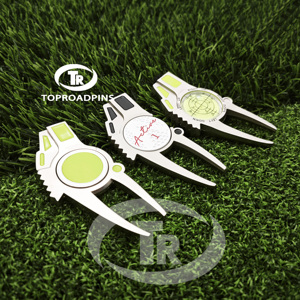 Nhà Máy Engravable Thiết Kế Logo Tùy Chỉnh Từ Men CNC Duy Nhất Prong <span class=keywords><strong>Divot</strong></span> Công Cụ - Product Image 1