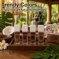 KUDAN 20Y Vernis à ongles pelable à base d'eau, tons terreux, séchage rapide, sans odeur, CPNP HALAL ISO22716, OEM, vente en gros, faible MOQ