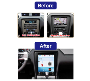 Krando 12.1 ''ระบบนำทางรถยนต์สไตล์เทสลาสำหรับ <span class=keywords><strong>Ford</strong></span> <span class=keywords><strong>Mustang</strong></span> 2010-2014แอนดรอยด์สเตอริโออัตโนมัติรองรับ Apple Wireless CarPlay 4G WiFi - Product Image 3