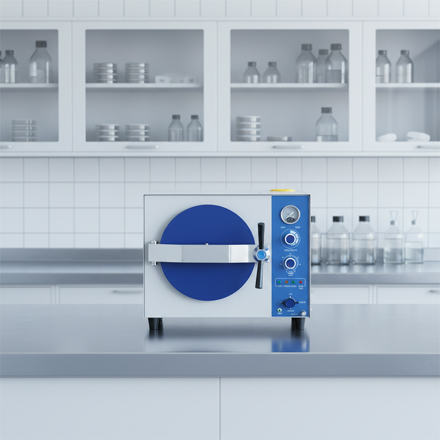 AutoClave Sterilization With 20L Table Top Autoclave Sterilizer for Lab