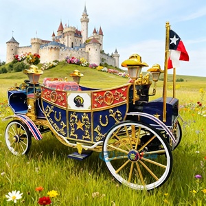 Nouvelle Arrivée 2026 – Voiture Électrique Sans Chevaux, Buggy Électrique à Quatre Roues, Véhicule Personnalisé de Luxe, Buggy de Mariage, Limousine - Product Image 4