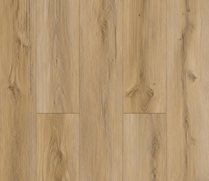 Plancher en vinyle SPC à clipser, imitation bois chêne, étanche, pour chambres à coucher - Product Image 1