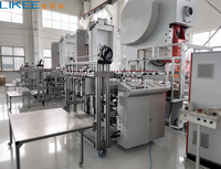 Machine de fabrication de barquettes en aluminium pour plateaux semi-profonds à cavité unique LK-T63, presse à cadre en C, directement de l'usine