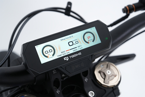 จักรยานวิบากไฟฟ้า Le1มืออาชีพ75V 35Ah 4000W กรอบอลูมิเนียม300N.M 125กม. ช่วงไฮดรอลิกดิสก์เบรกออฟโรด EEC COC - Product Image 6