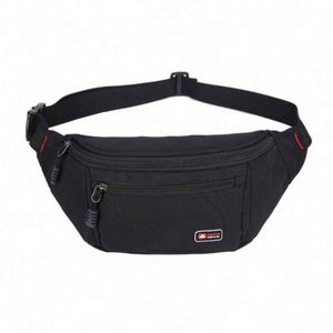 Sac banane de loisirs en tissu Oxford pour homme, sac de poitrine sportif, sac de ceinture étanche pour le cyclisme en montagne - Product Image 3