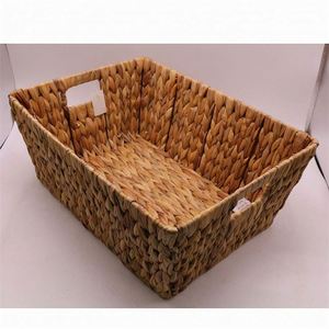 Small Woodchip <strong>Basket</strong> With Handles Best Hamper Lid Ratten Pantry Storage Hampers Lids Open <strong>Shelves</strong> <strong>Baskets</strong> Mega Boxes - Product Image 3