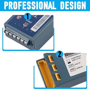 Аккумулятор JIAZIJIA 12V 4200mAh Li-ion для дефибриллятора M3863A, 800 циклов, для Forerunner 2 M3860A M3840A M3841A FR2 - Product Image 3