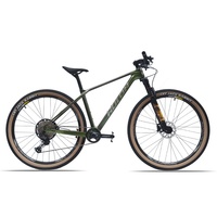 Cadre en fibre de carbone HULDA, best-seller, suspension avant, freins à disque doubles, passage des câbles interne, VTT 29 pouces en alliage d'aluminium