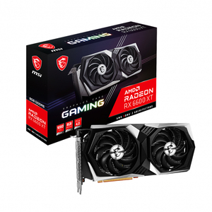 Used Radeon 6600 <b>GAMING</b> 8G Graphics Card With 8GB GDDR6 128-bit Memory and 16Gbps of Memory Speed MSI AMD Radeon RX 6600 XT Grap - Product Image 3
