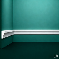 Moulures de plafond en plâtre modernes populaires, décorations légères sculptées, respectueuses de l'environnement, pour l'extérieur des villas