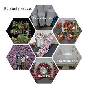 Rosas Artificiales de Seda Realistas en Rosa y Blanco para Centros de Mesa de Bodas y Cumpleaños y Decoraciones de Fondo - Product Image 5