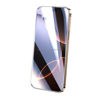 Protection d'écran en verre trempé anti-rayures haute transparence 9H 2.5D HD pour 16 Plus Pro Max