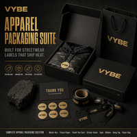 Cajas de Cartón Negro Personalizadas, Cajas de Embalaje Plegables, Patrones Impresos con Tinta de Soya, Cajas de Envío y para Envoltura de Regalos