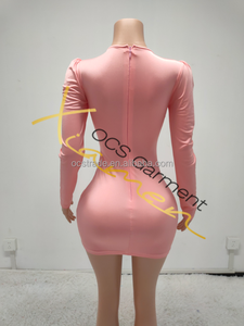 Productos de Dropshipping MF 2024, Top Corto sin Tirantes con Remaches Huecos para Mujer, Manga Corta, Bonito, Transpirable, Invierno, Mini, Cintura Natural - Product Image 6