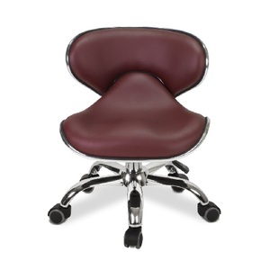 Saddle Phân cửa hàng cắt tóc lớn làm việc phân bán buôn kỹ thuật viên phân với tựa lưng - Product Image 4