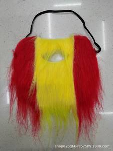 Colori della bandiera austriaca stampati monouso in tessuto per barba lunga artificiale - Product Image 3