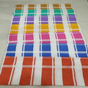 Elegante y absorbente 80% Algodón 20% poliéster Cabana rayas toallas de baño alfombras tejidas para bañera 20% poliéster - Product Image 6