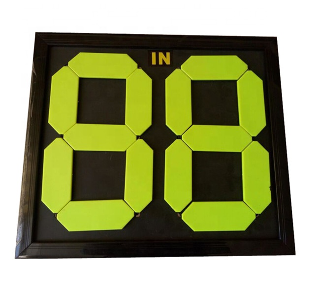 Оптовая продажа рефери оборудование 2-цифры 2 бортовой механический замены платы менять футболист, изменить доска