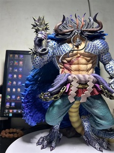 Estatua Grande de Anime One Piece al por Mayor, Figuras de Acción de los Cuatro Emperadores Kaido, Modelo de Orco en PVC, Juguetes para Decoración - Product Image 3
