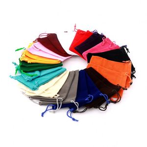 Bolsa de Terciopelo con Cordón para Joyería, Relojes, Gafas, Gemas, Collares, con Estampado Personalizado, para Regalo, Almacenamiento y Embalaje, con Impresión de Logotipo Personalizado - Product Image 3