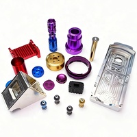 Usine de pièces métalliques personnalisées Usinage CNC Pièces métalliques de précision Anodisation Moto Prototypes CNC Accessoires d'usinage