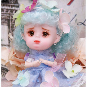 Tombul kız güzel bjd bebek 26 topu eklemli vücut bebekler çocuklar için - Product Image 5