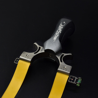 PIAOYU fronde à élastique aplati durable de haute qualité avec monofilaments en acier inoxydable fronde de tir Flying Dragon