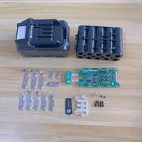 Caja de plástico para 10 baterías de iones de litio 21700 con placa de circuito de carga PCB para carcasas MAK 40V Lithium BL4040 BL4025 BL4080