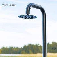 YUSON YS78662 vente en gros marque privée anti-taches en acier inoxydable 316 douche de piscine douche extérieure plage publique pour la baignade