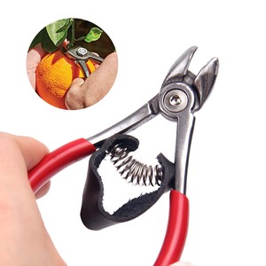 Thép không gỉ trái cây chọn kéo sắc nét bỏ qua cắt tỉa kéo cho nho táo thu hoạch và dụng cụ làm vườn - Product Image 1