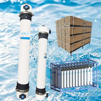 Produsen Membran Ultrafiltrasi PVDF Uf 9080 Serat Berongga Cangkang Putih yang Dapat Disesuaikan