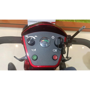 Scooter Eléctrico Plegable Portátil 2023 de 4 Ruedas con Motor sin Escobillas de 250W 24V AC-EST50040 con Cesta, 30km/h, Alcance de 20-40km - Product Image 6