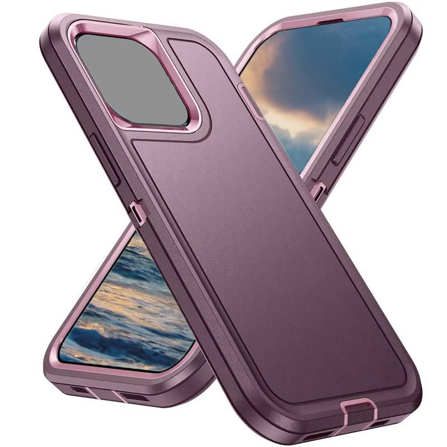 Matte PC Protective Mobile Phone Case for All Models Electroplated Logo Frame Cover Compatible with Tecno Plus