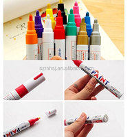 5mm pointe ronde Permanent noir acrylique peinture marqueur ensemble Art peinture bricolage Graffiti peinture stylo industriel peinture marqueur