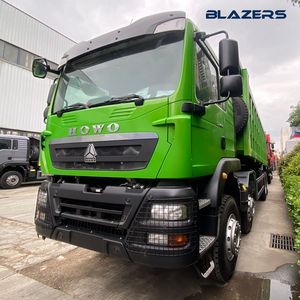 Camion benne HOWO TX 8X4 400HP Euro2 LHD pour le transport de marchandises en vrac en <span class=keywords><strong>interzone</strong></span> de frontière Namibie - Product Image 1
