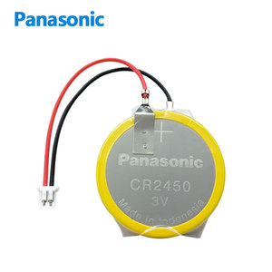 Batería de Botón de Litio <span class=keywords><strong>Panasonic</strong></span> <span class=keywords><strong>CR2450</strong></span> de <span class=keywords><strong>3V</strong></span> con Conector de Cable para Controlador Servo PLC y Programador - Product Image 6