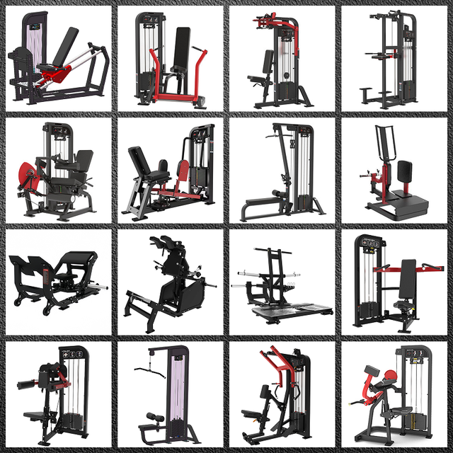Multi Function Commercial Gym Hummer Series Fitness Equipment Full Set Professional for Strength Training