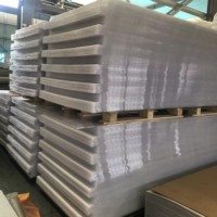 Rumah gelembung berongga twinwall polikarbonat, banyak dinding logam polikarbonat 2 dinding luar ruangan plastik kembar dinding multi dinding polycarb