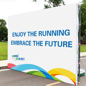 Boze Custom Party Rechte Achtergrond Stand Muur Systeem <span class=keywords><strong>Banner</strong></span> Stof Pop-Up Display - Product Image 2