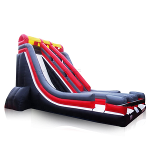 Chine Usine Grand Commercial Gonflable Dry Slide Bouncer Backyard Bounce House Grandes glissières gonflables doubles à vendre - Product Image 2