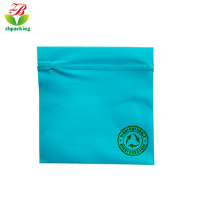 Túi Nhựa Logo Tùy Chỉnh Chất Lượng Cao Trang Phục Màu Đen PE Thân Thiện Với Môi Trường Túi Khóa Kéo Trong Suốt Trang Phục Quần Áo Trong Suốt - Product Image 3