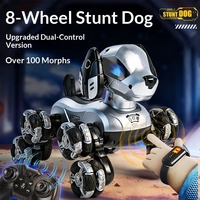 Nouvelle voiture télécommandée robot chien électrique en plastique, contrôlée par application, avec portée de 50 m, pour utilisation intérieure et extérieure, pour garçons