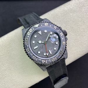 Reloj Mecánico para Hombre con Caja de Fibra de Carbono, Espejo de Zafiro de Alta Calidad, Calendario y Diseño Ejecutivo, Superventas - Product Image 3