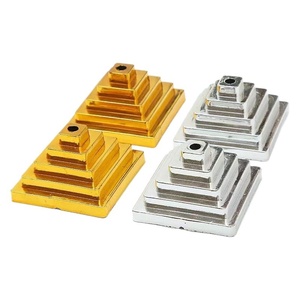 <strong>Custom</strong> Square Polyester <strong>Table</strong> Runner Base Durable Gold Black Automotive Banners Front <strong>Desk</strong> Office Square Plastic Base <strong>Flag</strong> Type - Product Image 5