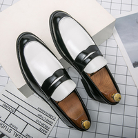 Chaussures décontractées à enfiler type mocassins Penny, tailles 38-46, design classique durable, en cuir synthétique, chaussures habillées