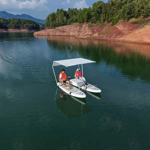 Catamarán Inflable OEM, Tabla de Paddle Surf Inflable Doble para Lagos y Océanos - Product Image 5